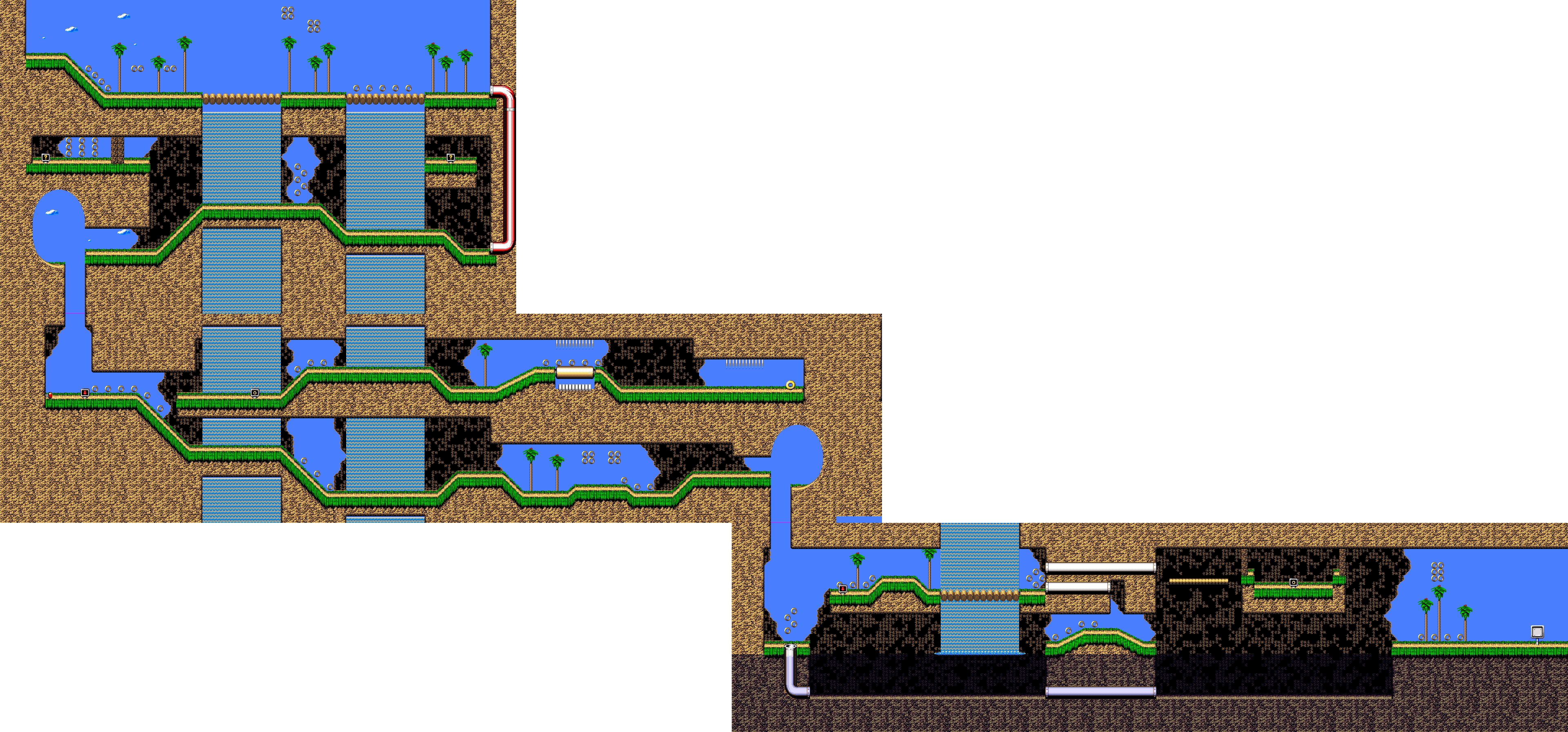 File:Sonic the Hedgehog - GEN - Maps - Green Hill Zone - Act 2.png -  TheAlmightyGuru