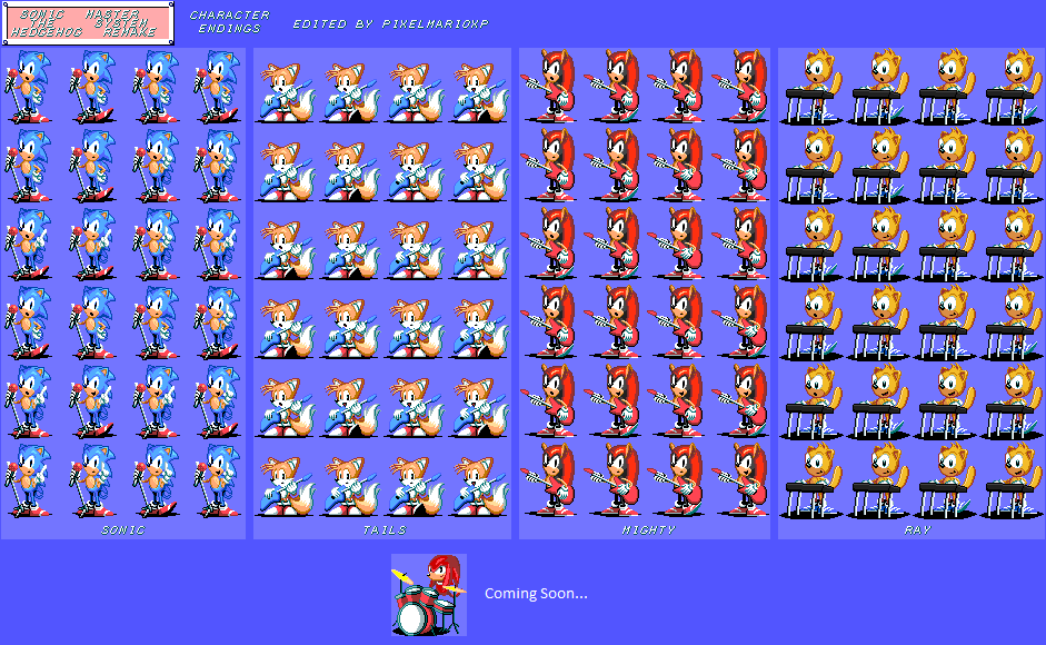 I remade the Sonic 3 sprites, criticism is welcome! : r