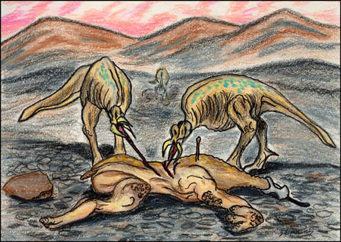 Darwin IV Hunting Scene