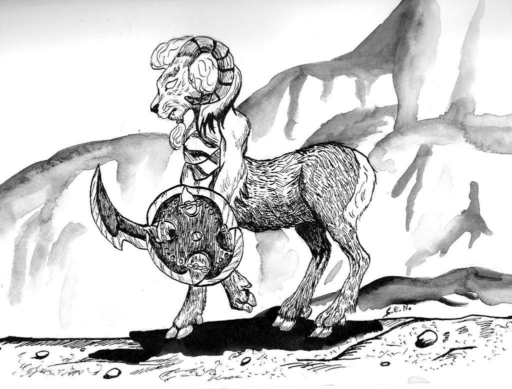 Linktober Quest 16 - Bighorn Ram Lynel