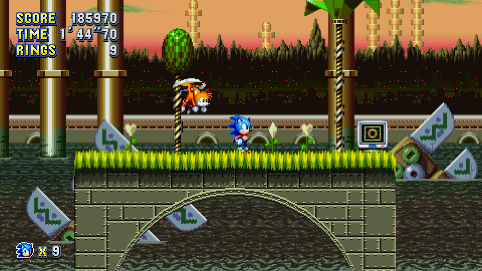 Green hill zone background by sonicmechaomega999 on DeviantArt