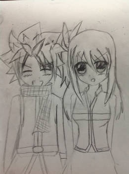 Natsu and Lucy