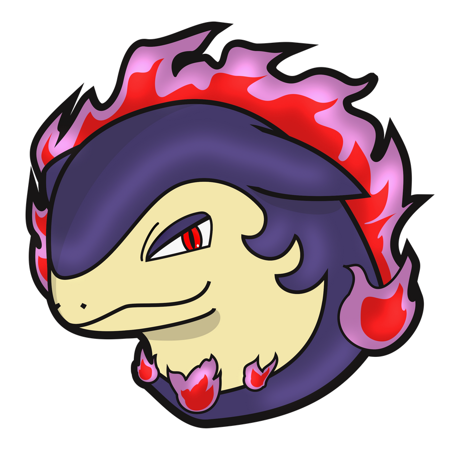 Hisuian Voltorb (Pokemon Shuffle style icon) by Loran-Hemlock on DeviantArt