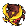 Centiskorch (Pokemon Shuffle Style Icon)