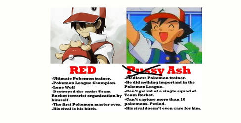 Ash vs Red