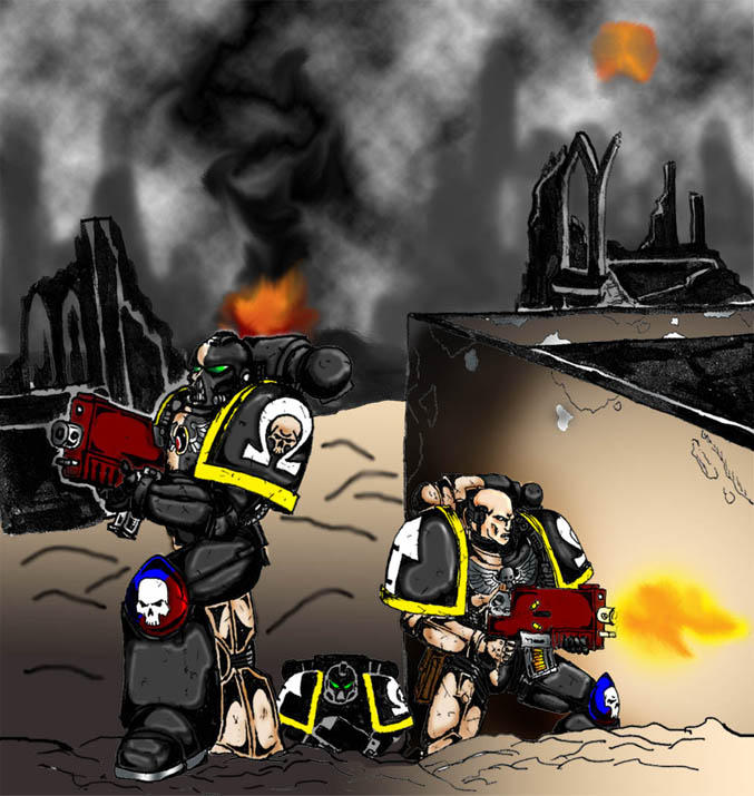 Omega Space Marines by cyphercodicer2 on DeviantArt