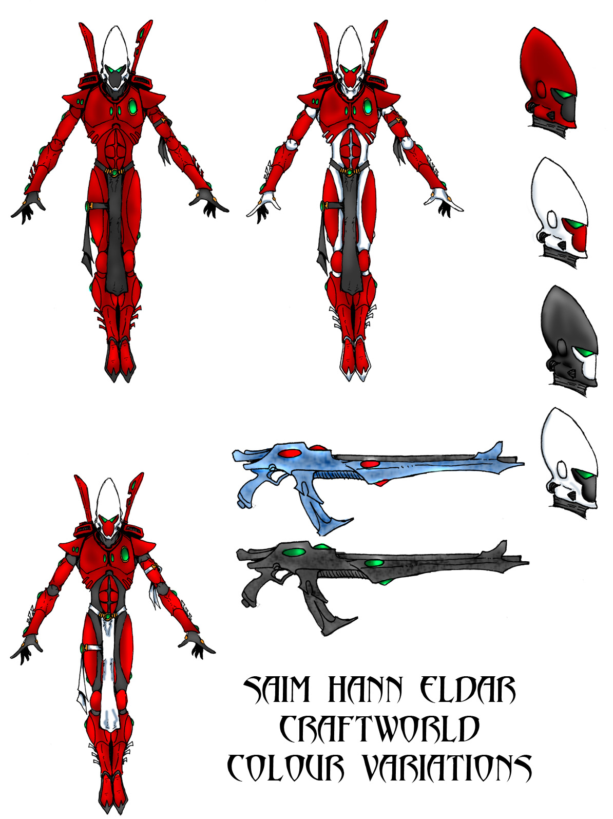 Saim Hann Colour Variations