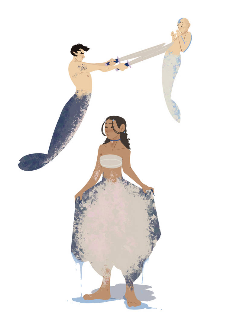 Selkie art by jasminedragonaart on DeviantArt