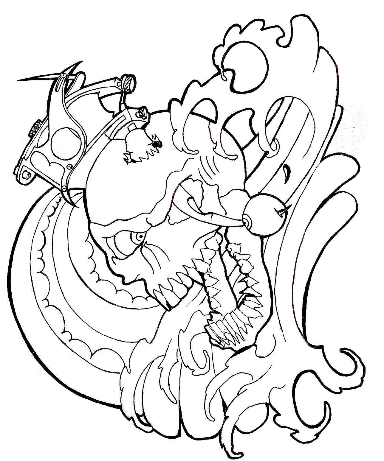Tattoo Gun Stab by CloudOne on DeviantArt Tattoo Gun Stab by CloudOne on DeviantArt
