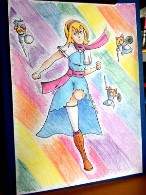 The Seven Coloured Magician by mira-kel