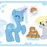 Trixie and Derpy