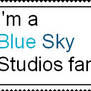 Pro-Blue Sky Studios fan stamp