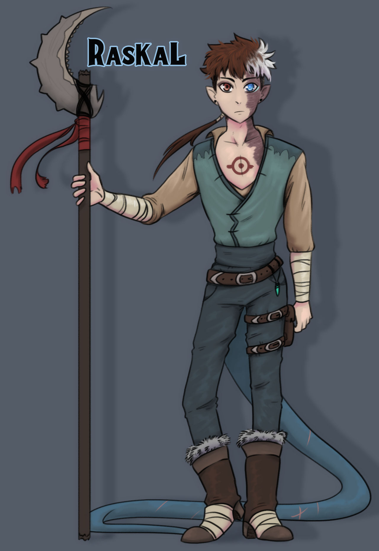 King Raskel Raskal Ref by moglepog on DeviantArt