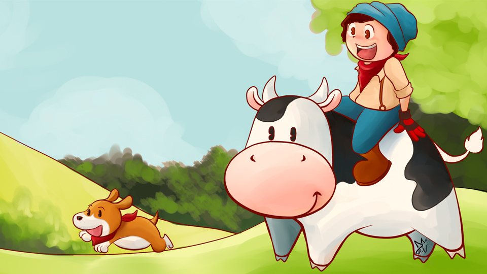 ImmortalHD plays Harvest Moon by CypherDen