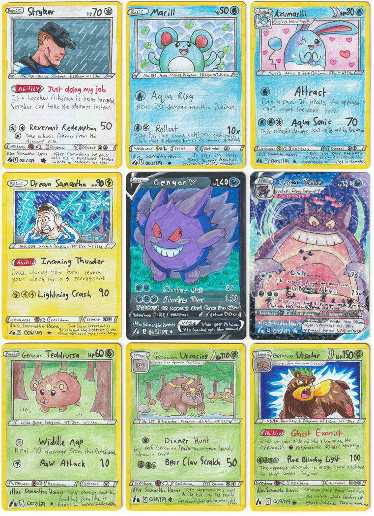 hand drawn pokemon cards Behind Drawing Pokmon TCG IllustrationsBringing an Illustration to Life (Part 2) -