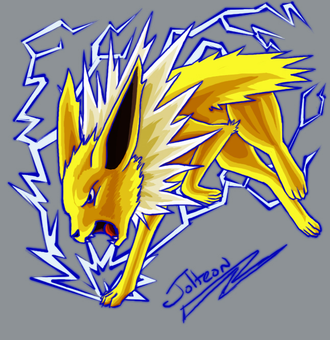 Jolteon uses Thunder