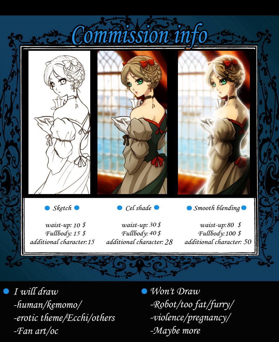 Commission info