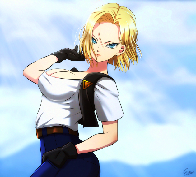  Android  18 by Esther Shen on DeviantArt
