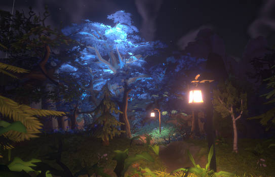 Night mode : Elf zone by Esther-Shen