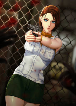 Jill Valentine ft.Silent Hill