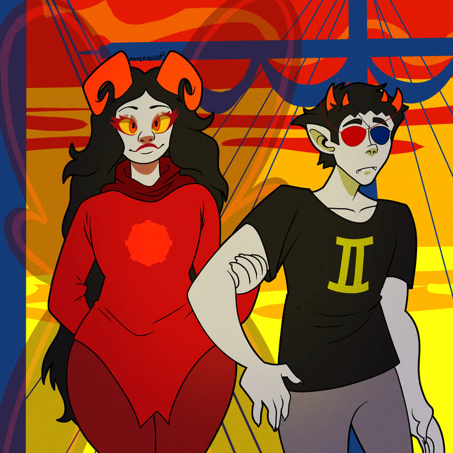 Homestuck Panel Redraw by ramerooni on DeviantArt