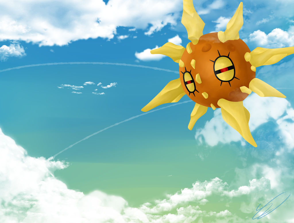 Solrock by GhostlyFelis on DeviantArt