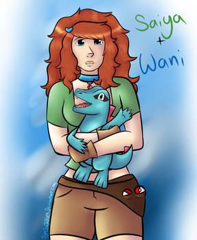 Saiya and Wani the Totodile