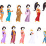 Disney Paper Dolls 1: Jasmine