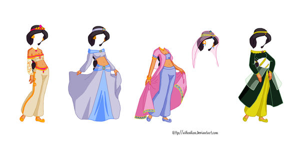 Jasmine Outfits 3