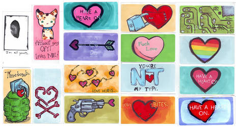 Sticker Designs: Valentines