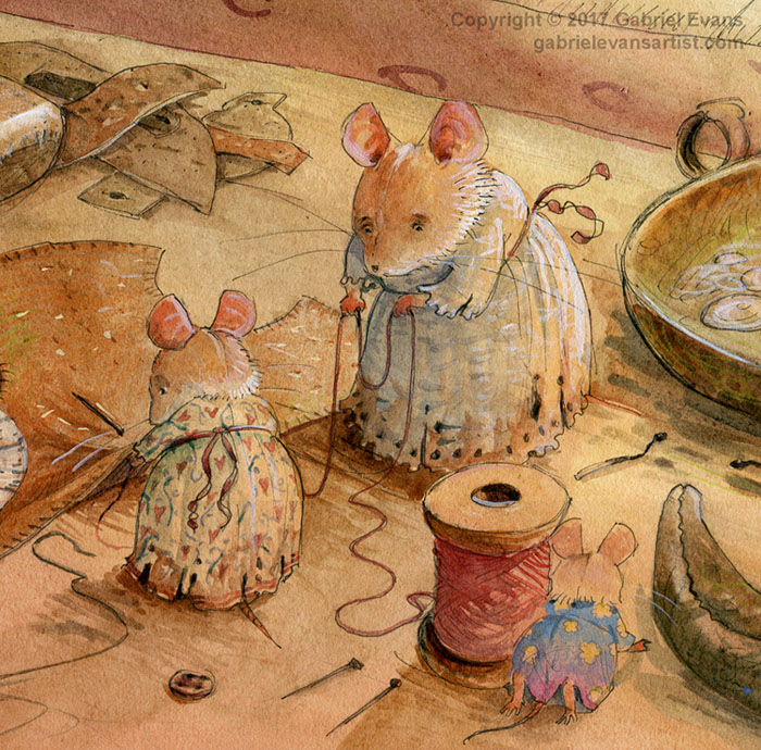 Mice and the Shoemaker by GabrielEvans on DeviantArt