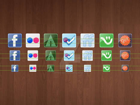 Social Media Network Icons