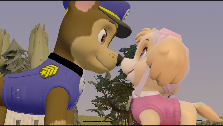 Nose boop.