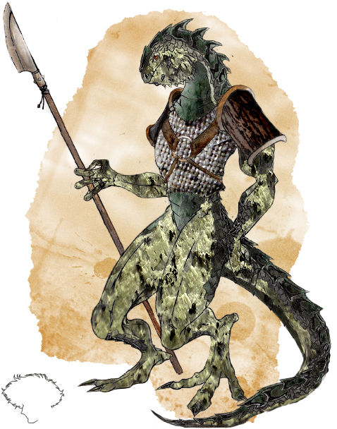 Lizardman Warrior _ Final