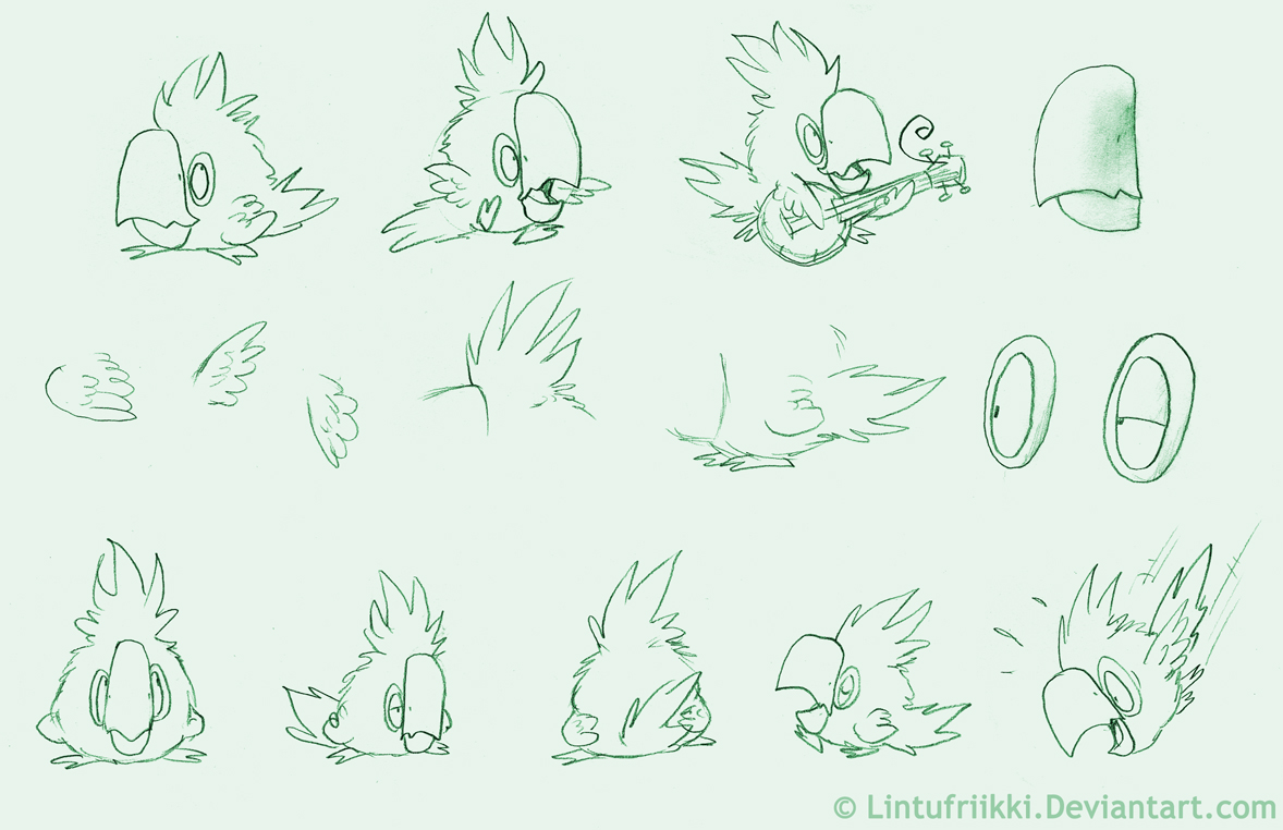 Pepe the Parrot refsheets