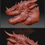 Dragon head 3D 1