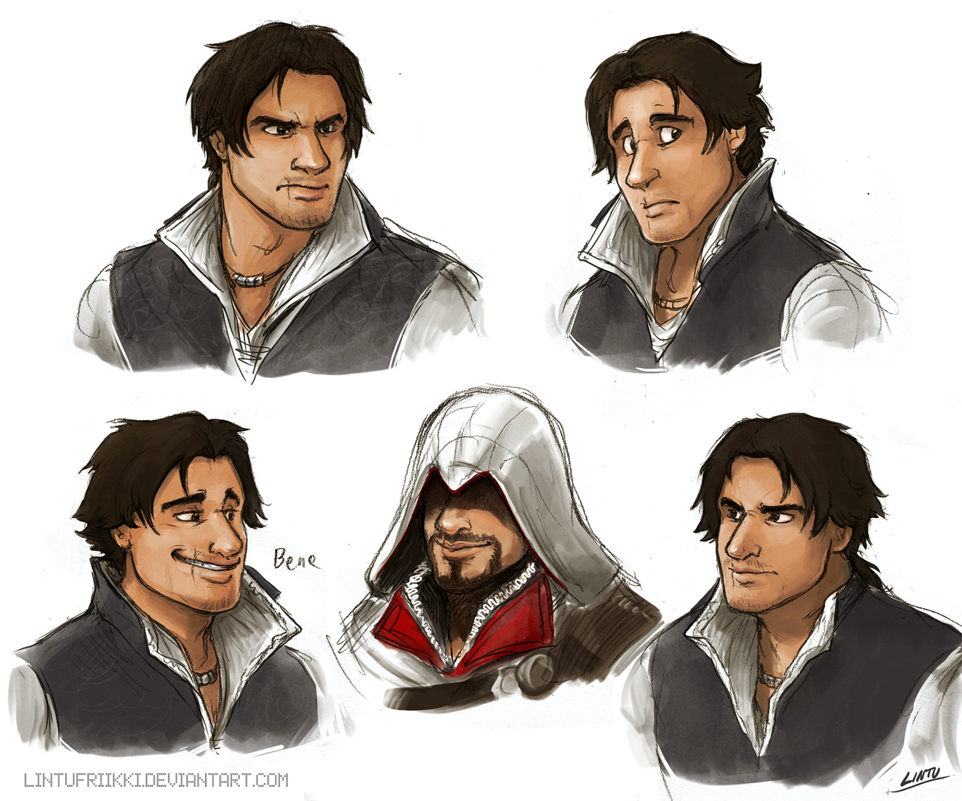 Ezio doodles