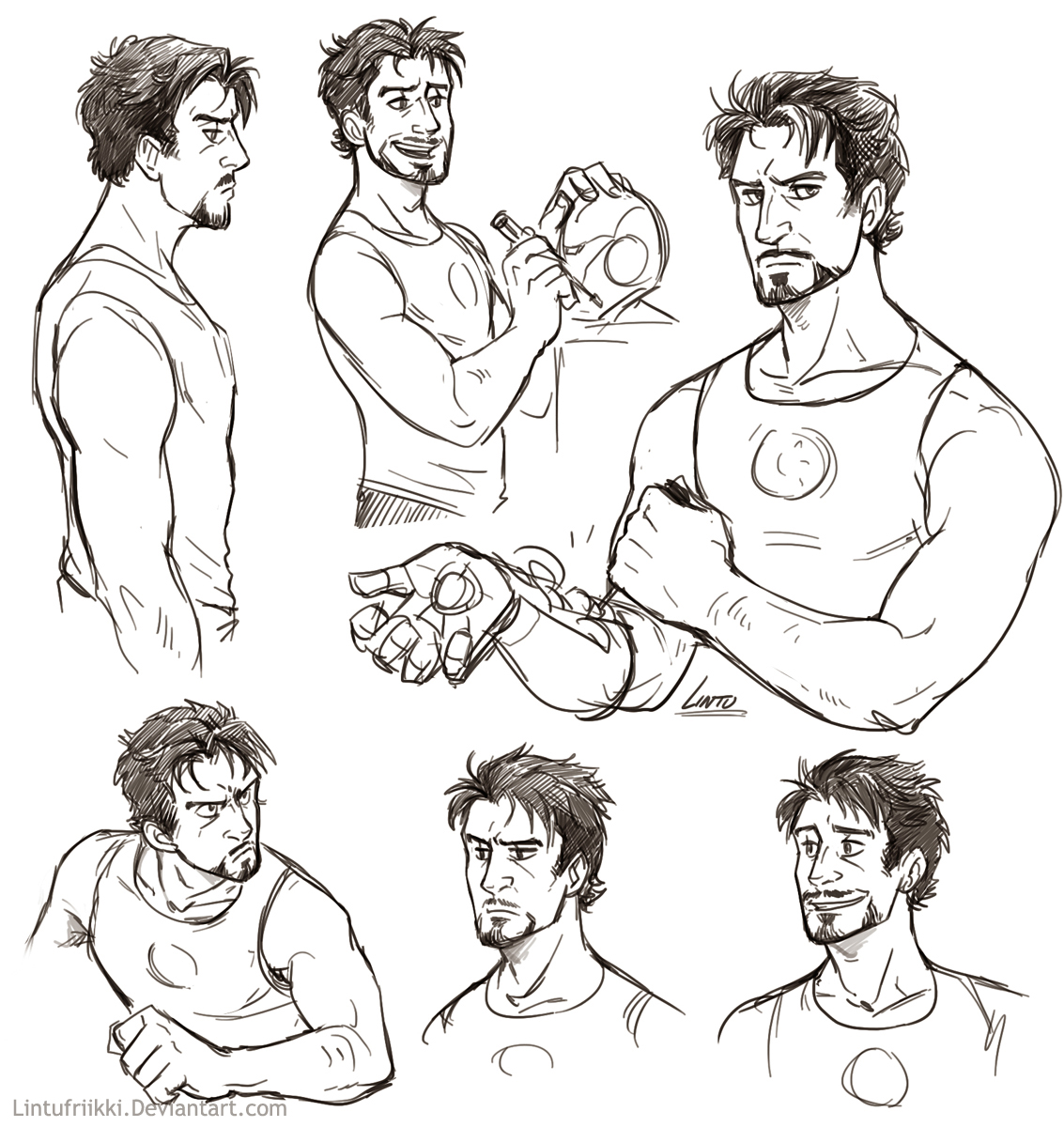 Stark doodles