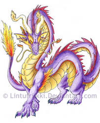 Elegantic dragon colored