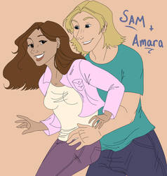 X-Men: Sam and Amara Sittin' in a Tree...