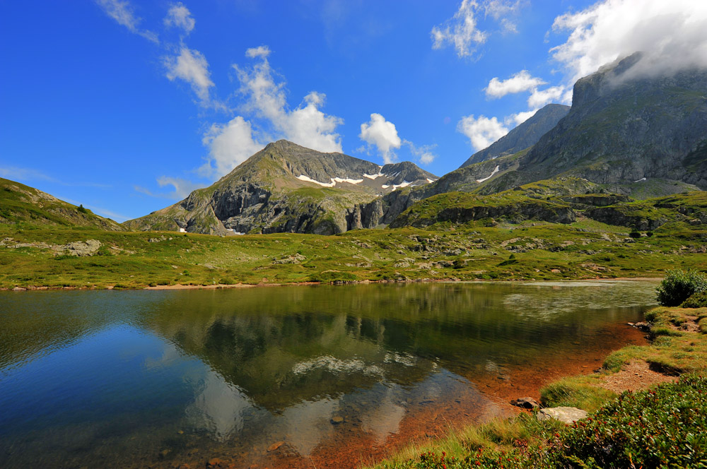 French Alps - Lac Fourchu HDR