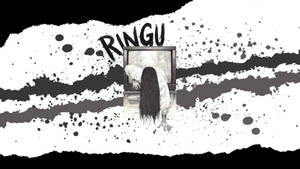 Ringu: Sadako's Curse - Ink Splatter Horror Illust