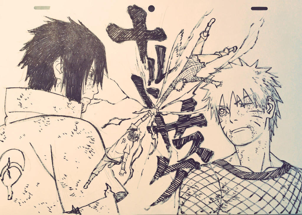 Naruto Vs Sasuke - The Final Countdown