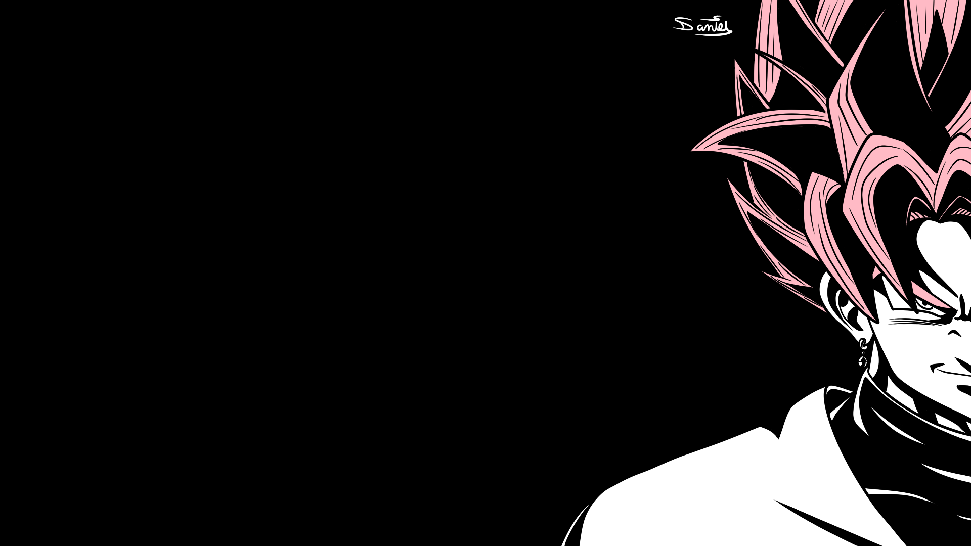 Goku Black Wallpaper by Gakenzi on DeviantArt Goku Black Wallpaper by Gakenzi on DeviantArt
