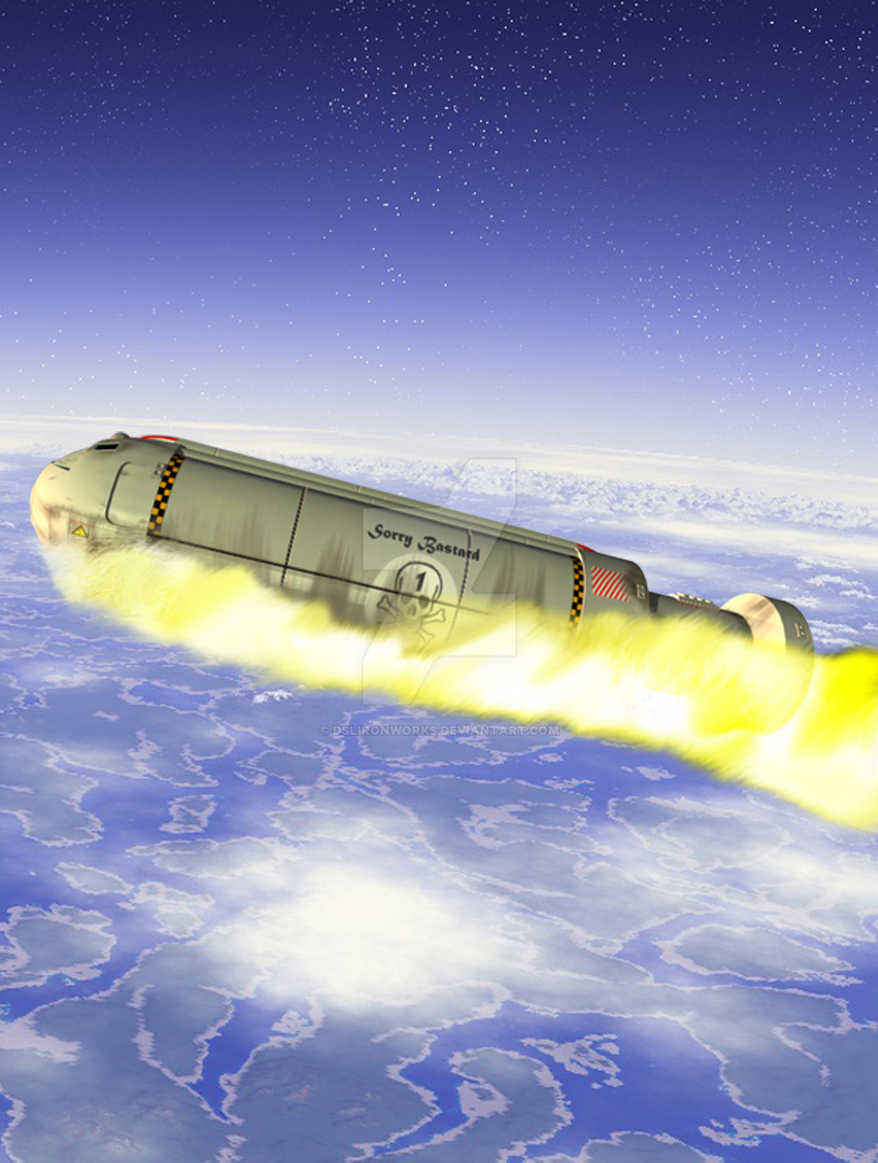 Cutter Re-entry by dslironworks on DeviantArt