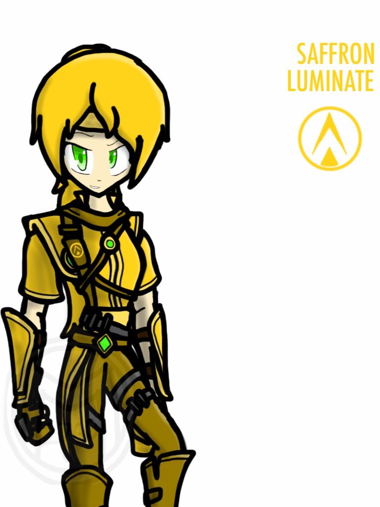 RWBY OCs: Saffron Luminate Concept