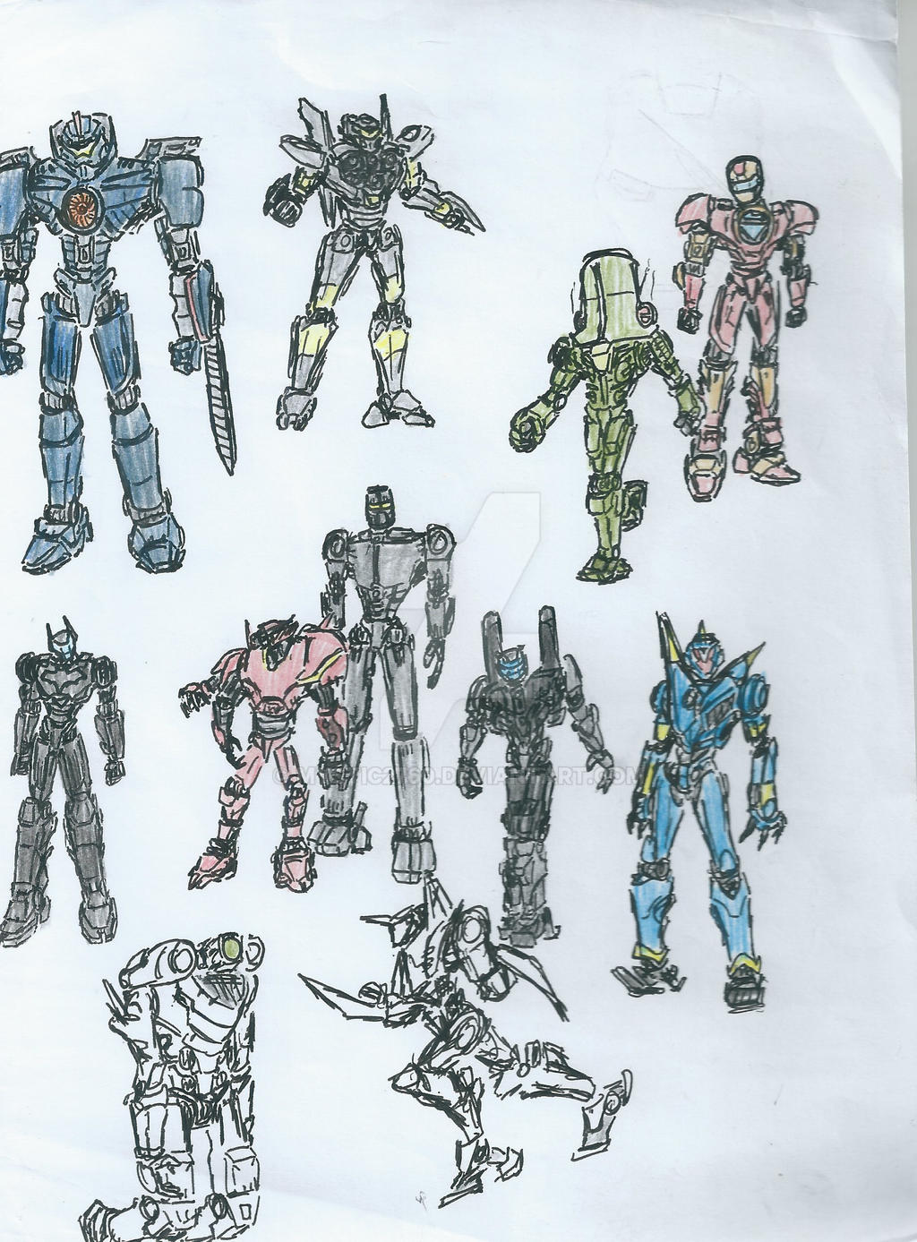 Pacific Rim Wip Pacific Rim: Jaegers, assemble! WIP by Mystic2760 on DeviantArt
