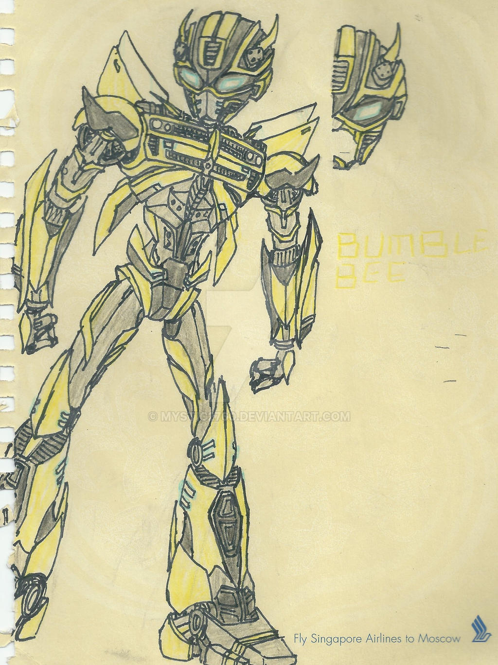 Transformers: Bumblebee Redesign(Finished) by Mystic2760 on DeviantArt