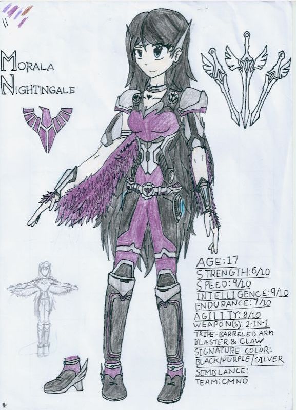 RWBY OCs: Morala Nightingale