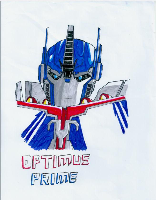 Transformers Prime: Optimus 2.0(w/ Markers) by Mystic2760 on DeviantArt